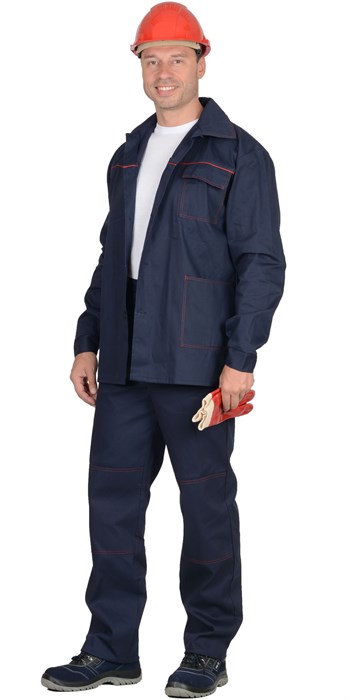 Костюм СИРИУС-ИМПУЛЬС куртка, брюки 100% х/б, пл. 210 г/кв.м - фото 16526