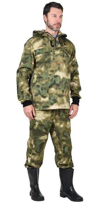Костюм противоэнцефалитный "АНТИГНУС" куртка, брюки КМФ Болото - фото 25474