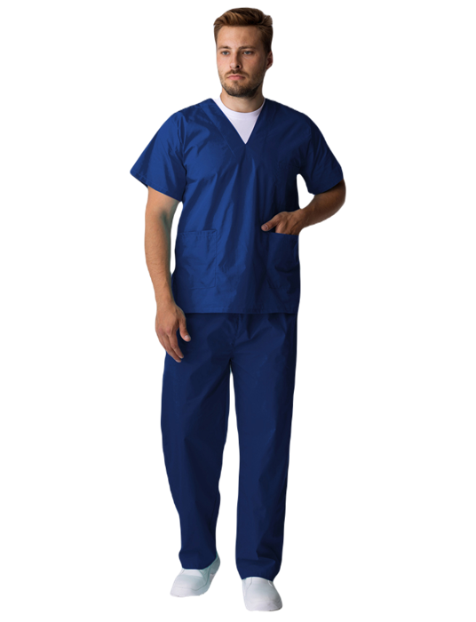 Костюм хирурга (тк.ТиСи), т.синий - фото 29200