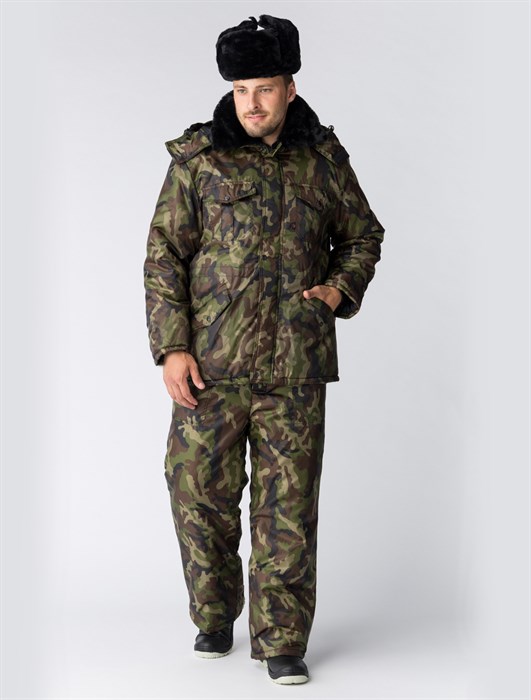 Костюм зимний для Охранника (брюки), КМФ НАТО - фото 35806