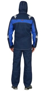 Куртка СИРИУС-СИДНЕЙ синяя с васильковым и СОП - фото 14800