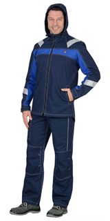 Куртка СИРИУС-СИДНЕЙ синяя с васильковым и СОП - фото 14802