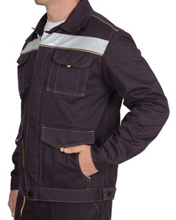 Костюм СИРИУС-ТРОЯ куртка, брюки 100% х/б, пл. 320 г/кв.м - фото 15274