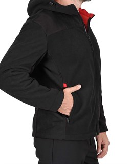 Куртка флисовая СИРИУС-ТЕХНО (флис дублированный) черная - фото 15942