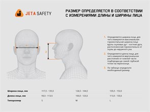 Полнолицевая маска Jeta Safety 5950 - фото 20836