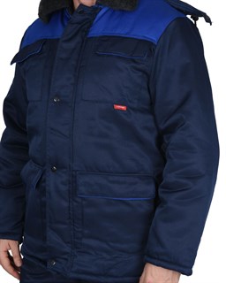 Куртка СИРИУС-ПРОФЕССИОНАЛ синяя с васильковым - фото 22450
