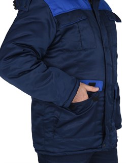 Куртка СИРИУС-ПРОФЕССИОНАЛ синяя с васильковым - фото 22452