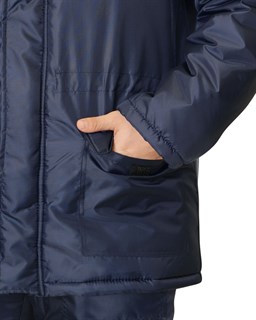 Куртка СИРИУС-БРИГАДИР темно-синяя с васильковым и СОП - фото 22963