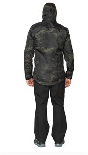 Куртка мужская демисезонная "Tactical" КМФ черный ягель - фото 23402