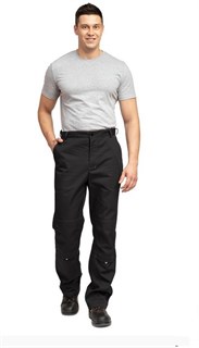 Брюки мужские "Люкс" чёрные модернизированного покроя с усиленными карманами - фото 23914