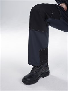 Костюм Формула (тк.Смесовая,240) брюки, т.серый/св.серый/черный - фото 24279