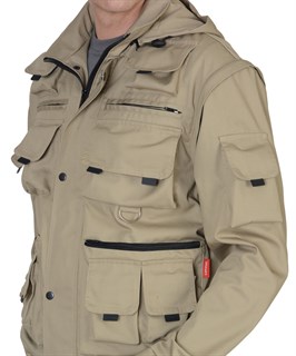 Костюм СИРИУС-ТИГР куртка, брюки (тк. Rodos 245) Песочный - фото 24864