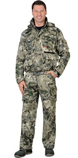 Костюм СИРИУС-ПУМА куртка, брюки (тк. Грета 210) КМФ Степь
