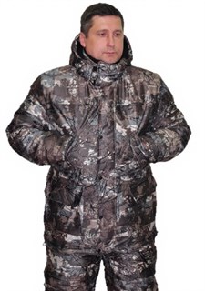 Костюм зимний ПРИВАЛ: куртка+п/к, алова - фото 26076