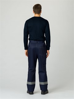Костюм Нембус-1 СОП (тк.Смесовая,220) брюки, т.синий/серый - фото 26659