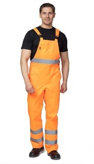 Костюм "Дорожник-2" оранжевый 3 класса защиты (куртка и полукомбинезон) - фото 27569