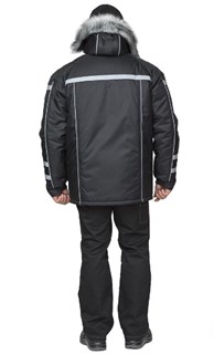 Куртка мужская утепленная "Аляска Ультра" чёрная - фото 27718