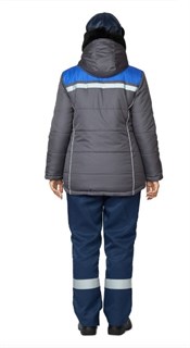 Куртка женская утеплённая "Онега-М" с трехслойным утеплителем - фото 27899