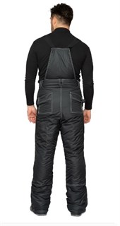Костюм мужской утеплённый "Викинг" чёрный (куртка и брюки) - фото 28052