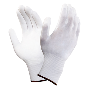 Перчатки нейлоновые с полиуретановым покрытием (уп12/300)