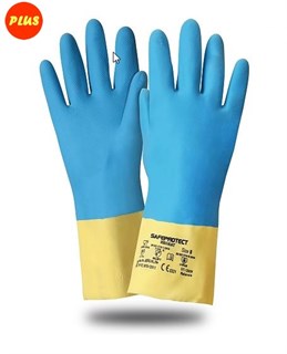 Перчатки Safeprotect НЕОЛАТ (неопрен+латекс, хлопк.слой, толщ.0,70мм, дл.320мм)