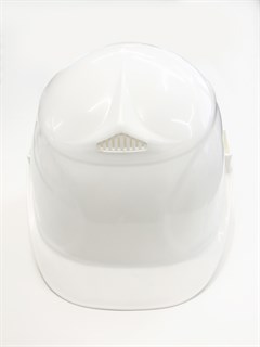Каска защитная с вентиляцией (с храповиком), белая - фото 35207