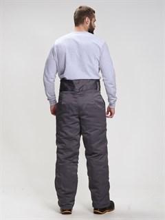 Костюм зимний Фаворит-1 (тк.Смесовая,210) брюки, т.серый/св.серый - фото 35453