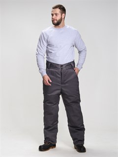Костюм зимний Фаворит-1 (тк.Смесовая,210) брюки, т.серый/св.серый - фото 35456