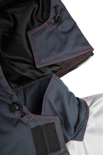 Куртка зимняя укороченная Фаворит NEW (Балтекс, 210), темно-серый/серый - фото 36094