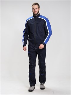 Куртка Алькор (тк.Карелия,260), т.синий/васильковый - фото 36618