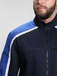 Куртка Алькор (тк.Карелия,260), т.синий/васильковый - фото 36621
