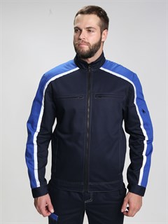 Куртка Алькор (тк.Карелия,260), т.синий/васильковый - фото 36623