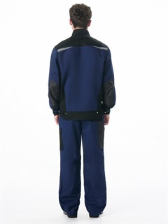 Костюм Милан (тк.Карелия,260) брюки, т.синий/черный - фото 36696