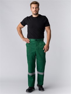 Костюм Легион-1 СОП (тк.Смесовая,210) брюки, зеленый/желтый - фото 36729