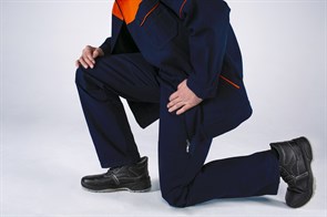 Костюм Союз (тк.Саржа,230) брюки, т.синий/оранжевый - фото 36869