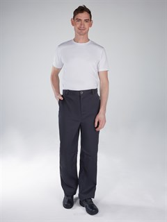 Костюм Фаворит-1 Премиум (тк.Смесовая,240) брюки, т.серый/св.серый - фото 37224