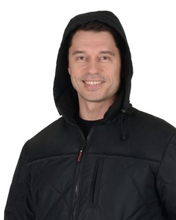Куртка СИРИУС-ПРАГА-Люкс удлиненная с капюшоном, черный - фото 39061