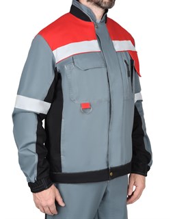 Костюм СИРИУС-ВИВАТ куртка, полукомбинезон, 100% х/б, пл. 270 г/кв.м - фото 39702
