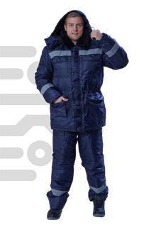 Зимний рабочий костюм «Мастер-Д» (оксфорд) Куртка/полукомбинезон