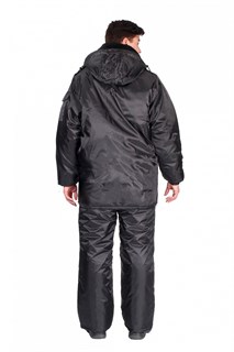 Костюм зимний для Охранника (брюки), черный - фото 8753