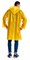 Плащ-дождевик СИРИУС-ЛЮКС на липучке ПВД 80 мкр. пропаянные швы, желтый - фото 12468