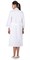 Халат СИРИУС-НИКА женский белый с бирюзовым - фото 14044
