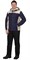 Куртка флисовая СИРИУС-ТЕХНО (флис дублированный) т.синяя с бежевым - фото 14320