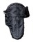Шапка-ушанка СИРИУС-ЕВРО черная (тк. Оксфорд) - фото 14721