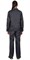 Костюм СИРИУС-ФАВОРИТ женский куртка, брюки  т.серый со св.серым - фото 14887