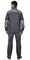 Куртка СИРИУС-ДВИН т.серый со ср.серым и голубой отделкой пл. 275 г/кв.м - фото 15022