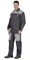 Костюм СИРИУС-ФАВОРИТ куртка, п/к т.серый со св.серым - фото 15103