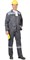 Костюм СИРИУС-СИТИ : куртка .,п/к т.серый со св. серым СОП 50 мм - фото 15132