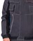 Куртка СИРИУС-ПРЕСТИЖ кор., т.серая с черным и голубой отделкой - фото 15162