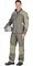 Костюм СИРИУС-Вест-Ворк куртка дл., брюки т.оливковый со св.оливковым пл. 275 г/кв.м - фото 15249